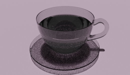 【Blender2.8】コーヒーカップを作る Level3 Part3  ガラスのマテリアル/など