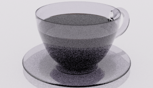 【Blender2.8】コーヒーカップを作る Level3 Part4  液体のリアルな表現など
