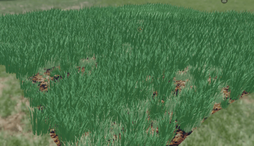 【Blender2.8】草原の作り方 Part3 パーティクルテクスチャなど