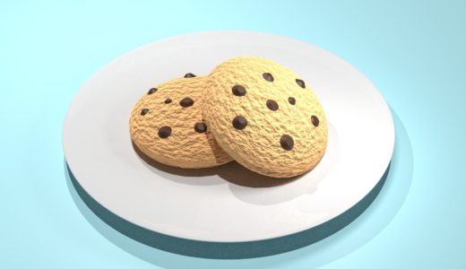 【Blender2.8】クッキーを作る